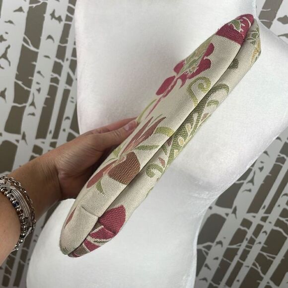 Custom Made Frida Kahlo Floral Tapestry Envelope Clutch - Picture 5 of 10